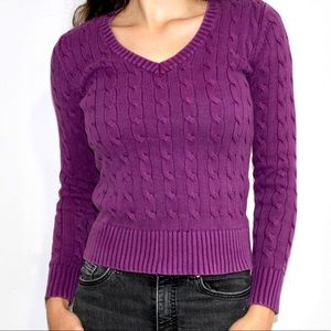 Purple Sweater